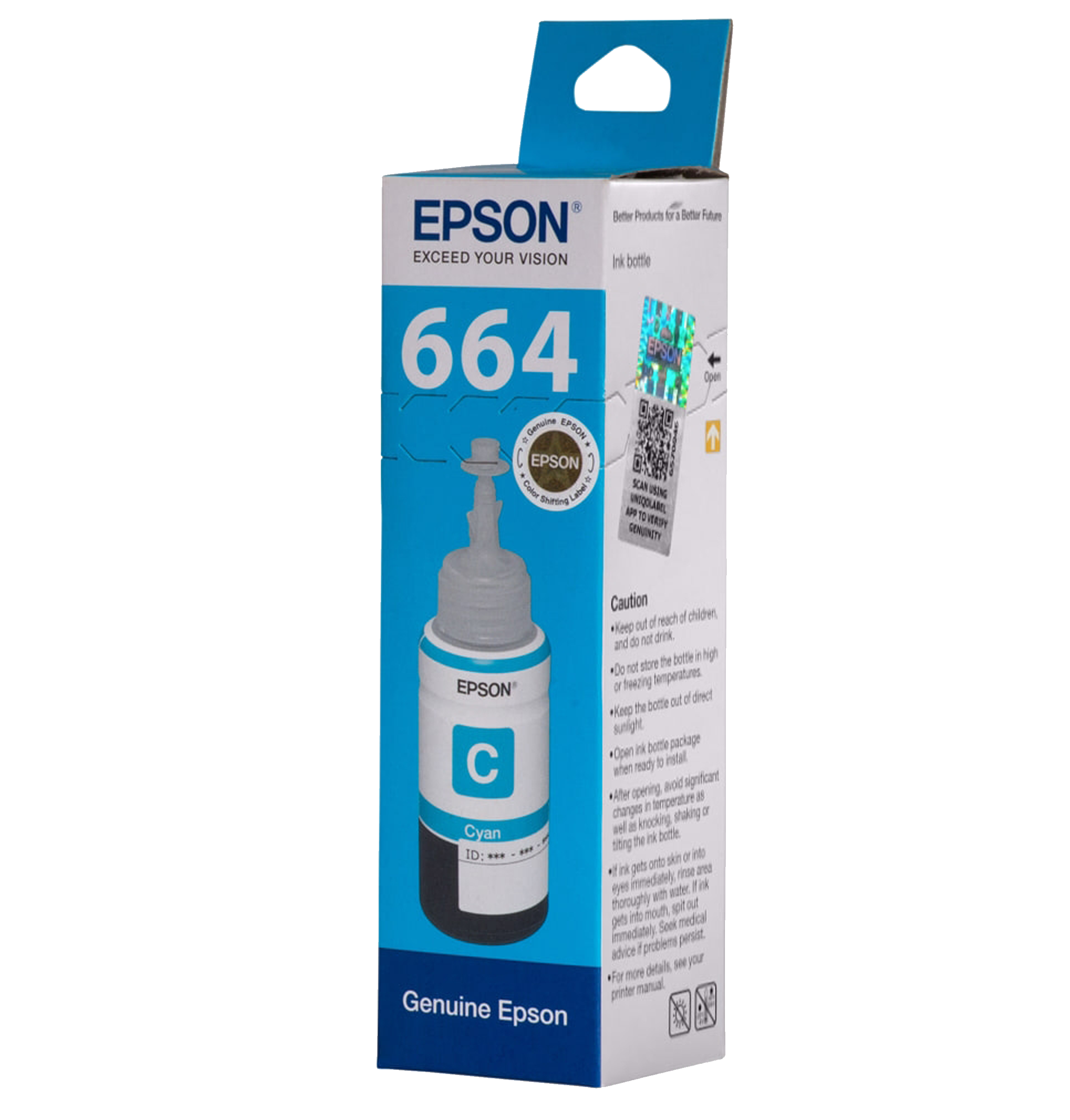 Epson 664 Cyan Ink